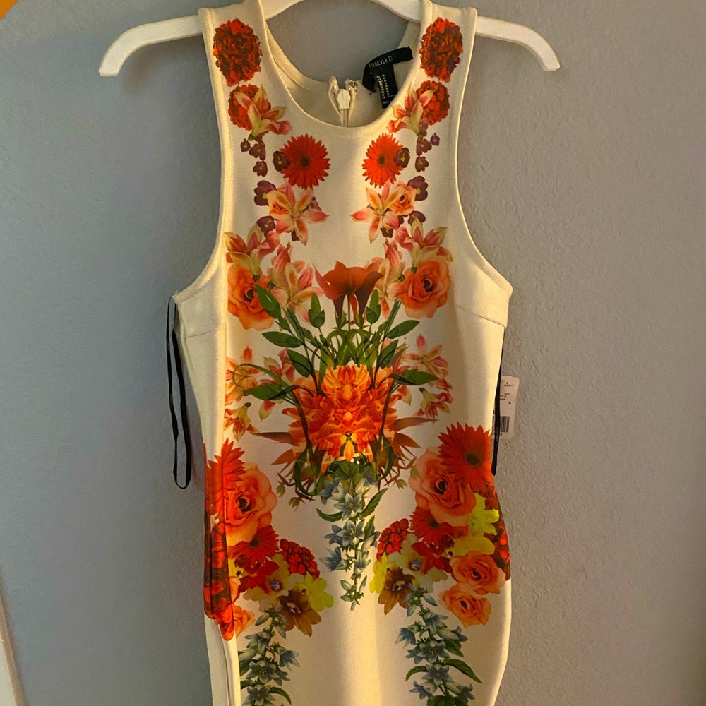 Forever 21 Women Bandage Short Dress Medium